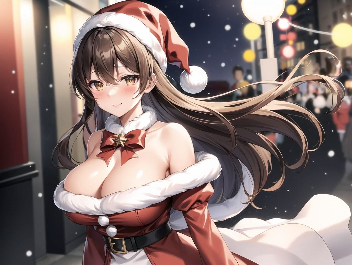 サンプル画像1:クリスマス特別記念作品！THE FIRST SEXY 姫宮ぬく美〜エッチなサンタコスで精子いっぱいのホワイトクリスマスにしよ？〜(オナニーの恋人) [d_326133]