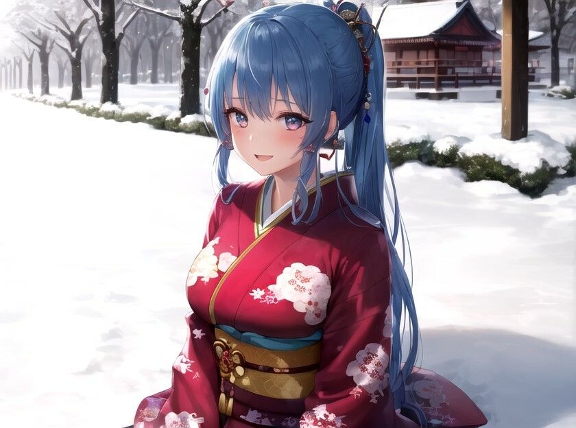 サンプル画像2:正月に着物のスライム娘ちゃんにお年玉を渡さなかったら逆レ●プで子種を搾り取られた件【抱き枕推奨/ファンタジー/ラブラブ】(巨乳大好き屋) [d_328662]