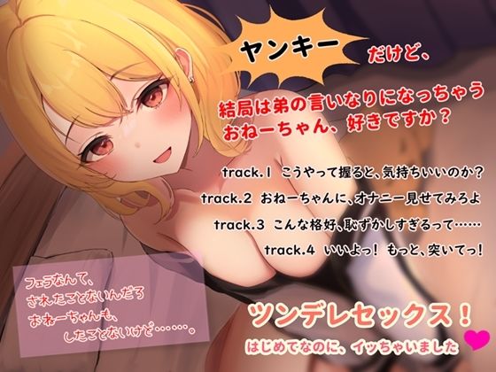 サンプル画像2:弟大好き ヤンキー姉のツンデレセックス！(微熱兆候) [d_329304]