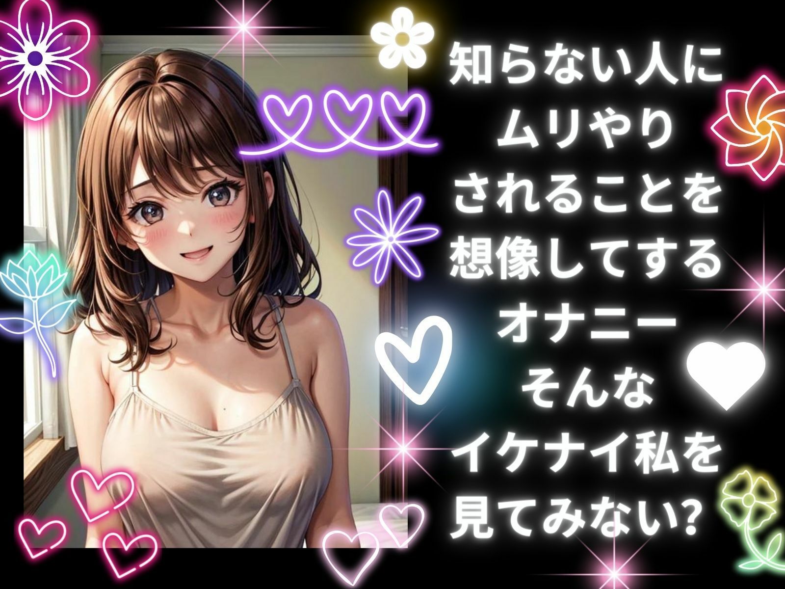 サンプル画像2:新人声優のオナニー実演！知らない人にされるのを想像しながら… CV:なまいも(ヒメゴト) [d_329536]