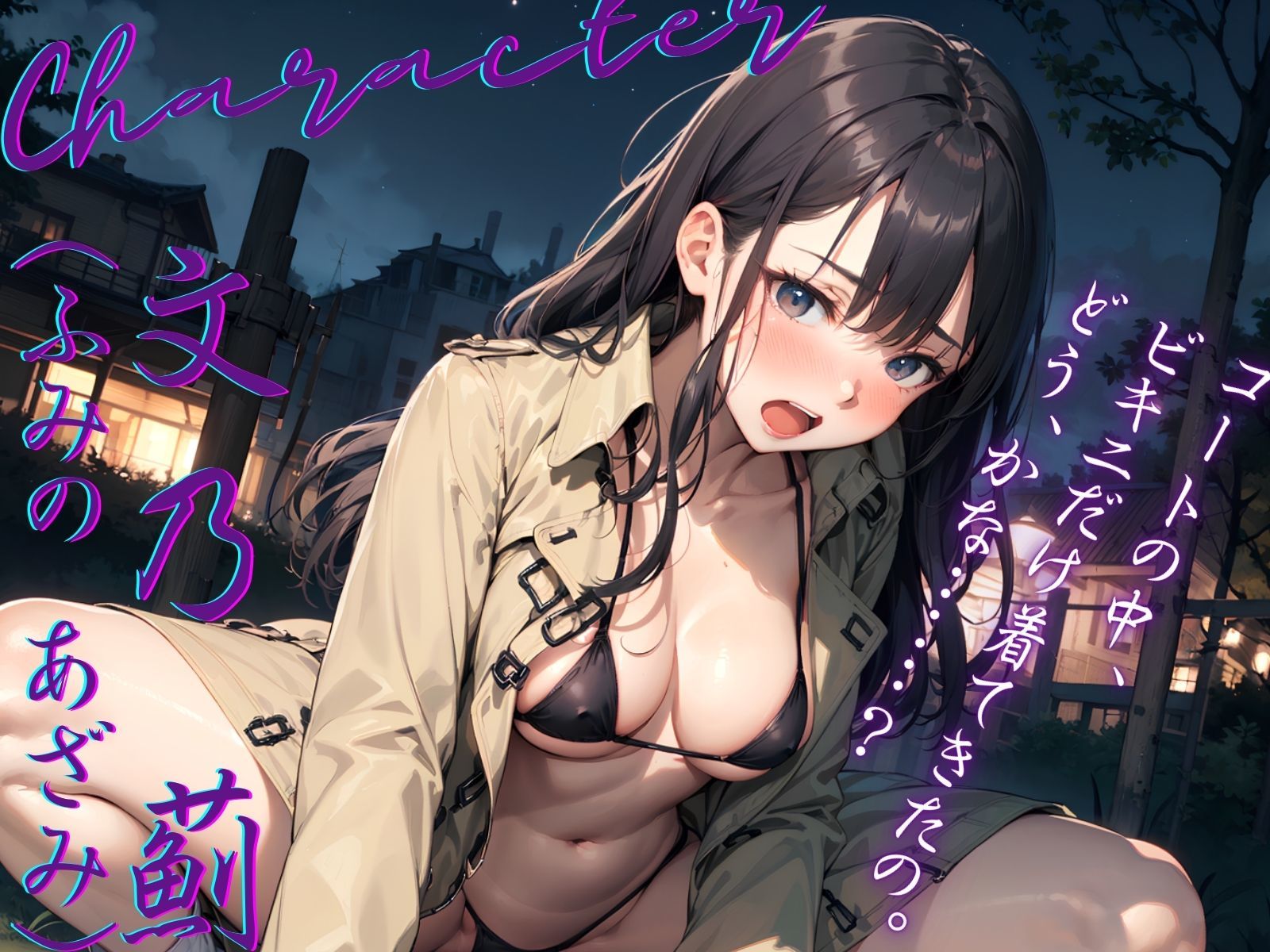 サンプル画像3:【KU100】恥ずかしい格好させて公園を歩かせながら青姦えっち(ご奉仕プレイ) [d_337093]