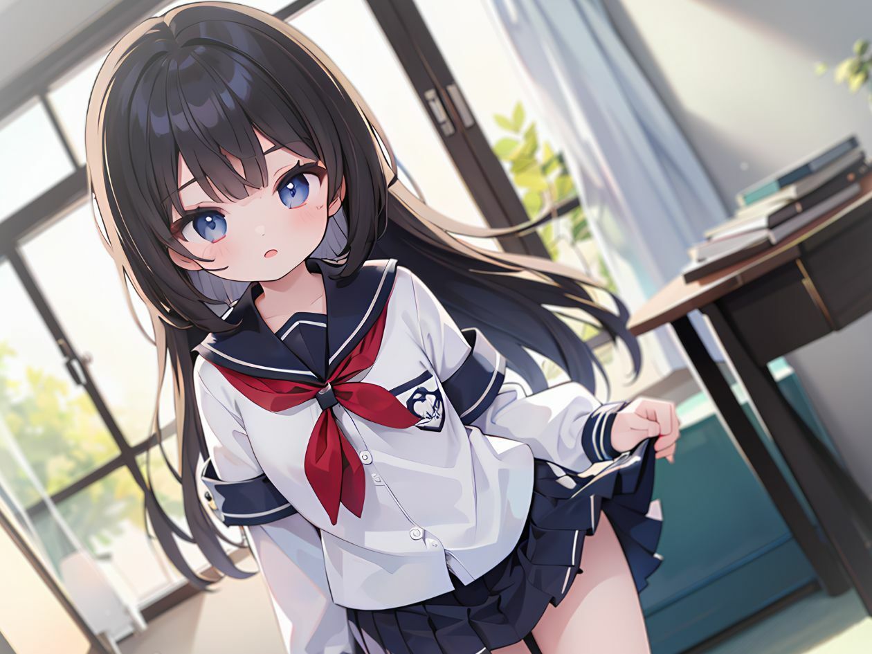 サンプル画像2:時間を止めて、風紀委員長にイタズラしたらバレちゃった！？(いたずらえっち 〜性癖よ恍惚なれ〜) [d_338396]