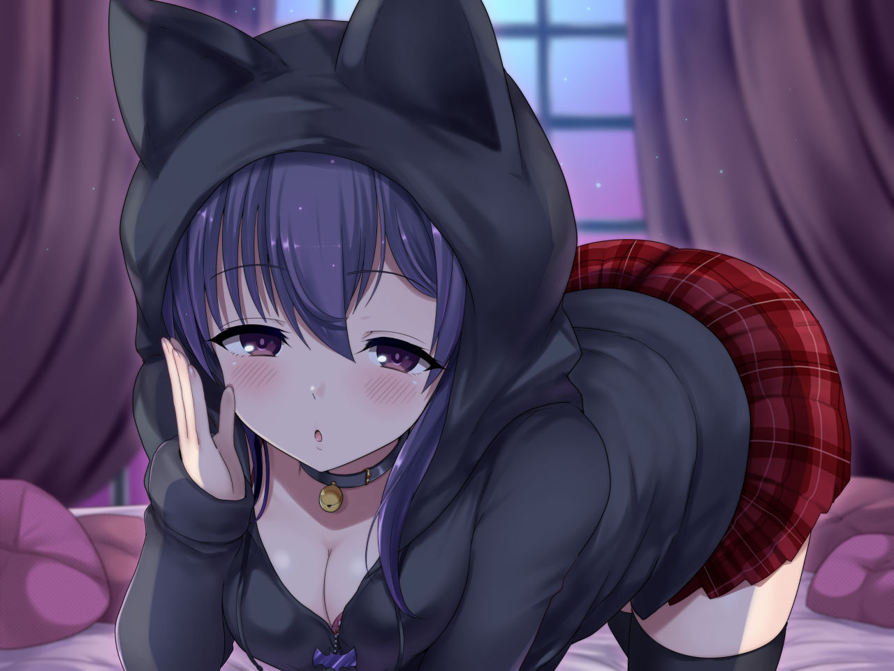 サンプル画像1:サキュバスねむはダウナーでいじわるで遊びたがり(ダージリン工房) [d_338653]