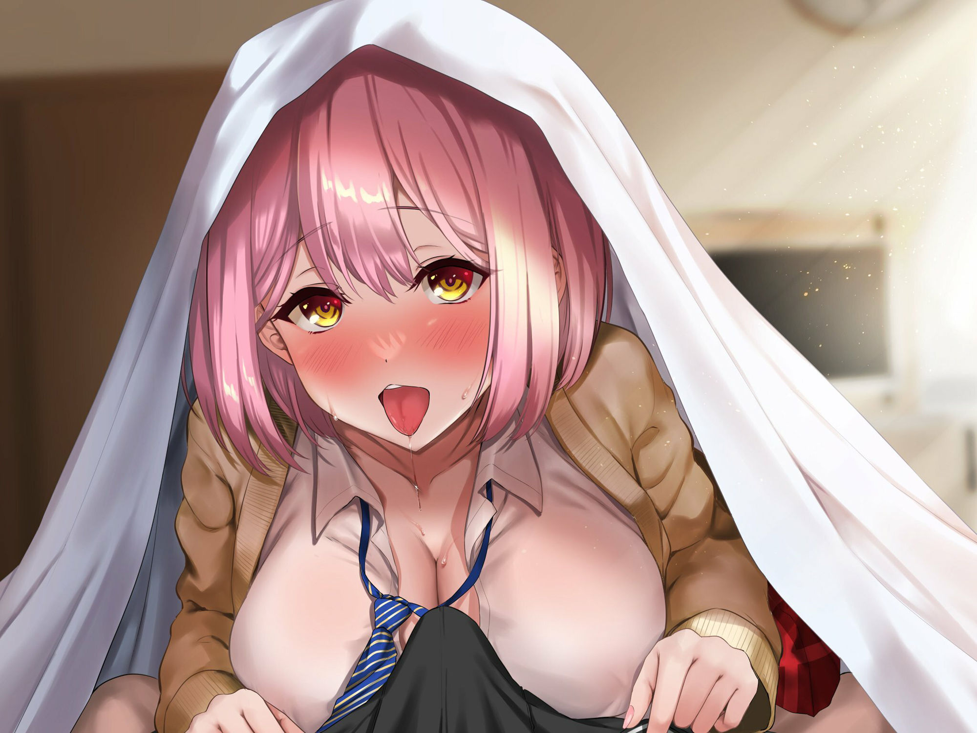 サンプル画像2:お兄ちゃんを愛してやまない妹に朝勃ちち×ぽをパクパクされてスッキリ起床！(僕色どろっぷ) [d_345112]