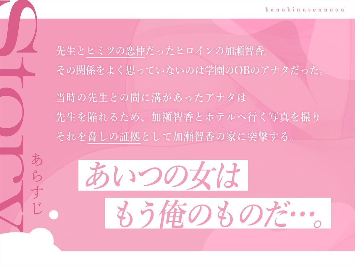 サンプル画像3:監禁洗脳。アイツの彼女がアヘ顔晒して寝取られちんぽに染まるまで。(アンテロス) [d_346979]