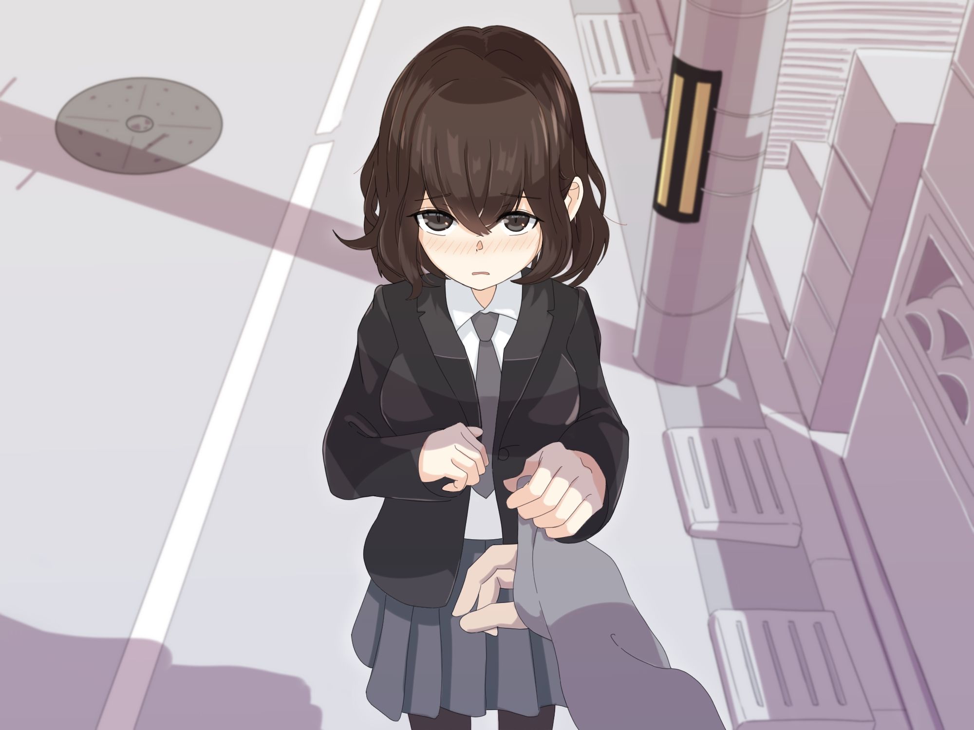 サンプル画像4:小動物系巨乳ロリ後輩とあまあまえっちのお勉強をする話。〜ちゅーもえっちも、中出しも〜(どぐまぱにっく) [d_349945]