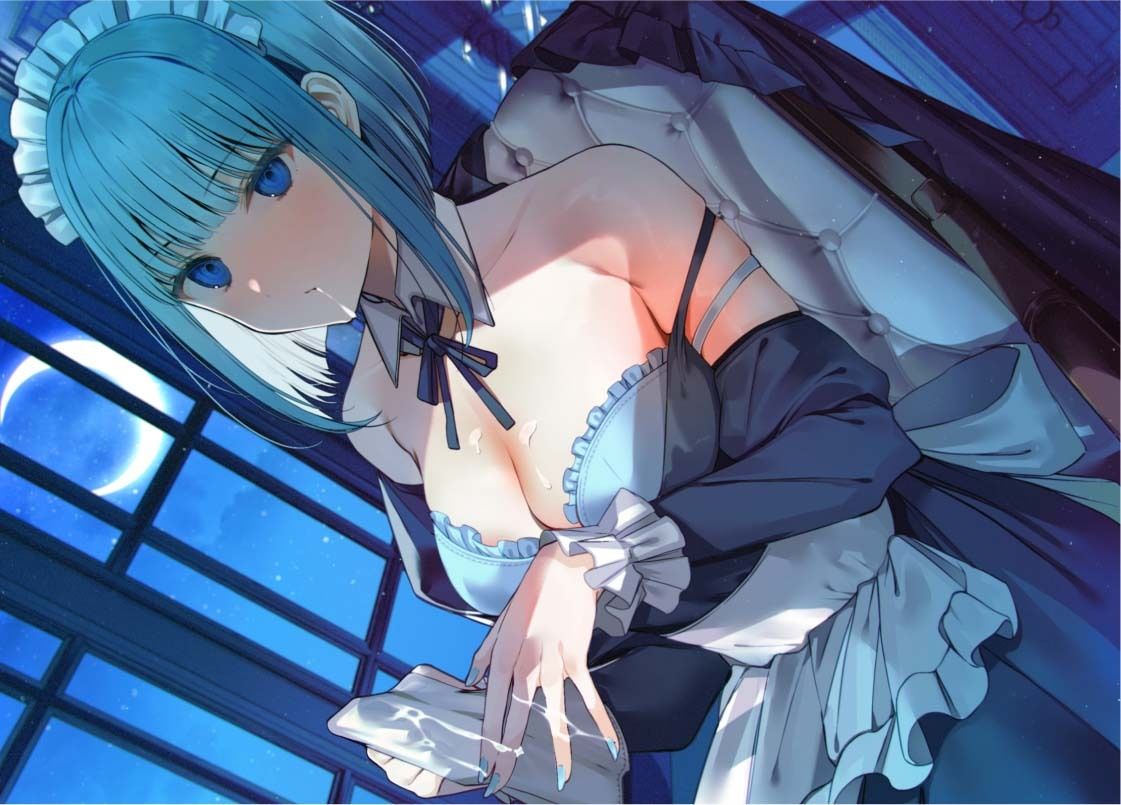 サンプル画像1:クールメイドさんは夜になるとベッドに来て仕事だから淡々とヌいてくれる【フォーリーサウンド】(テグラユウキ) [d_351157]