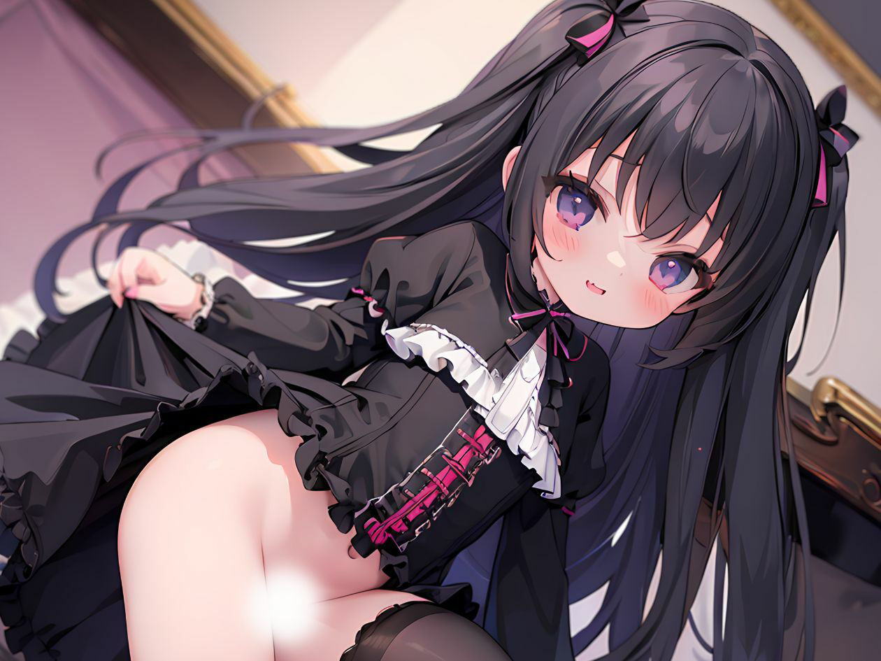 サンプル画像2:ロリサキュバスちゃんとの甘々生活♪(いたずらえっち 〜性癖よ恍惚なれ〜) [d_351434]