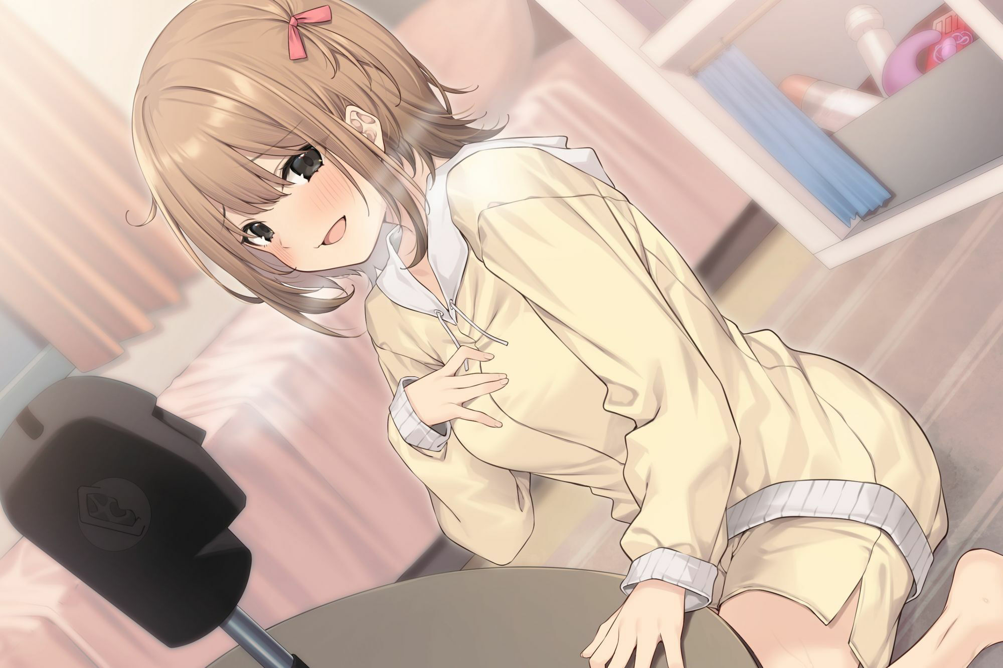 サンプル画像4:【実演×通話】★蜂蜜檸檬★同人声優の自宅訪問！？初対面で生オナ＆あまあま合意中出しパコ★ガチ潮吹きに本気謝罪(Virtual Solid) [d_351644]