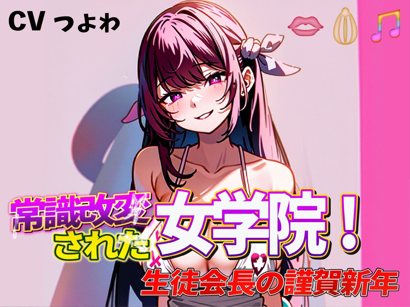 サンプル画像1:常識改変された女学院！奴●生徒会長の謹賀新年(夜色) [d_352015]