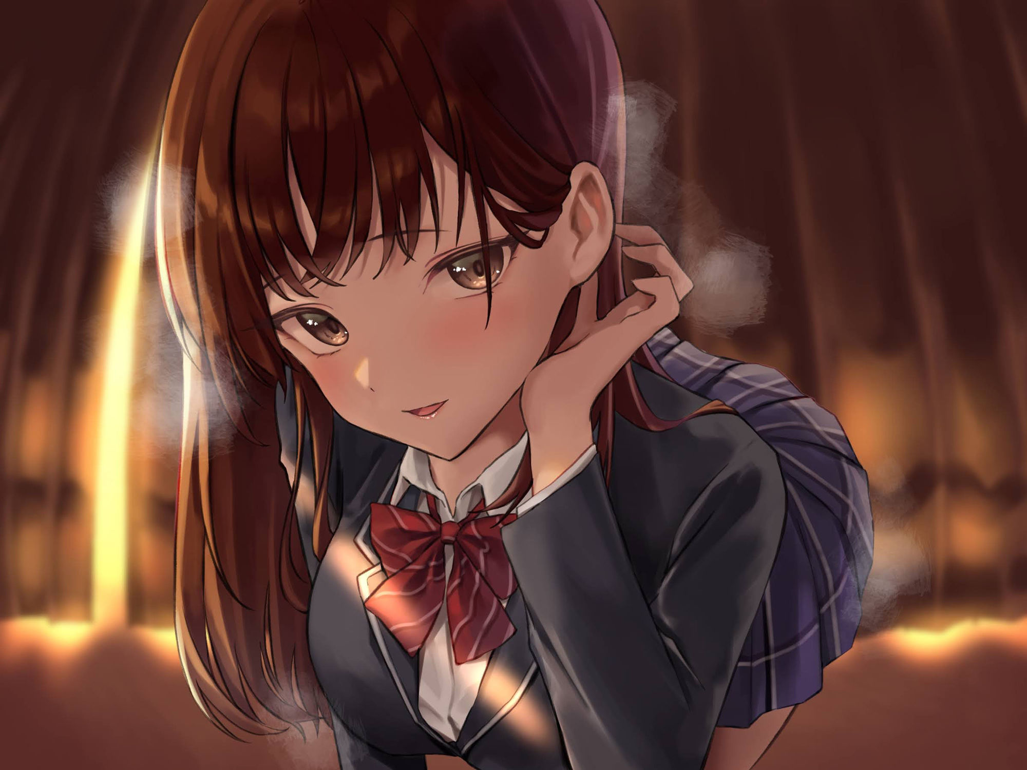 サンプル画像6:こじらせ真面目なJKは、親友の弟くんと甘々目隠しプレイを楽しみます♪(VoiceFestaオリジナル) [d_353188]