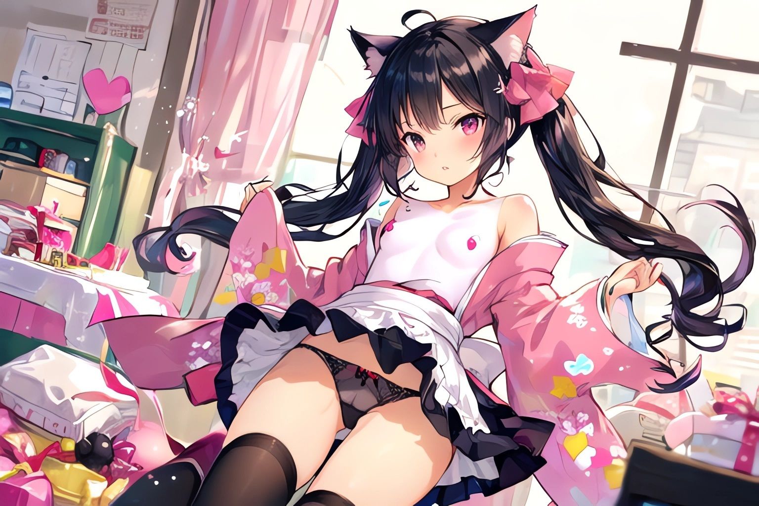 サンプル画像2:和風メイドカフェ、エトワルドゥメールにようこそ〜(九谷さんと愉快な仲間たち) [d_353552]