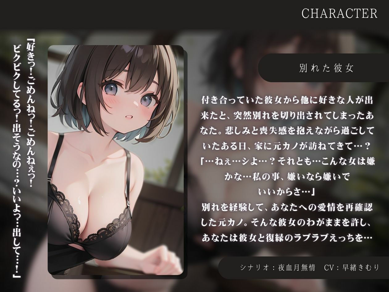 サンプル画像1:別れた彼女と復縁ラブラブ中出しえっち♪(いたずらえっち 〜性癖よ恍惚なれ〜) [d_355964]