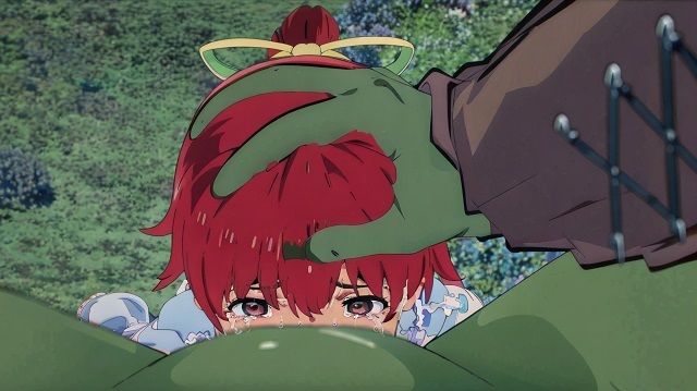 サンプル画像3:オークに狙われた娘たちイラマ強●精飲ボイスドラマ女騎士編(おにぎり本舗) [d_359234]