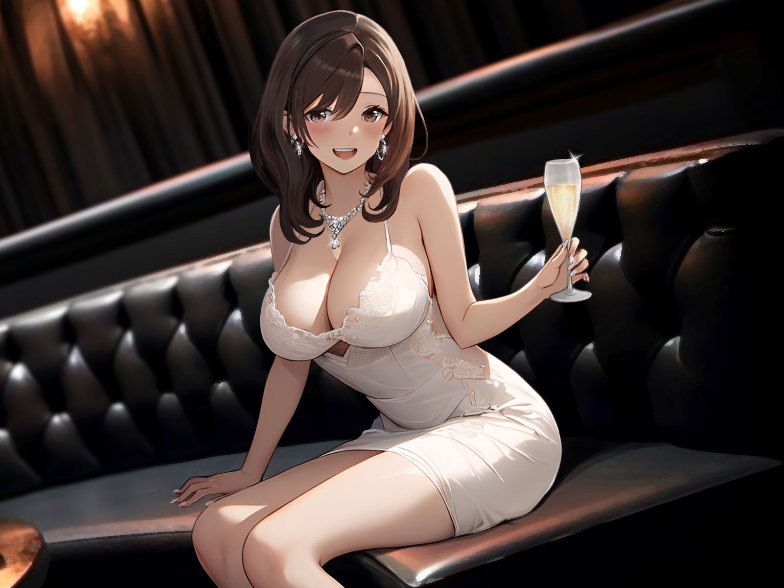 サンプル画像4:新人キャバ嬢のほろ酔いアフターセックス〜とろとろオマンコで理性崩壊ごっくんご奉仕〜(ちゃんとぴ発電所) [d_359483]