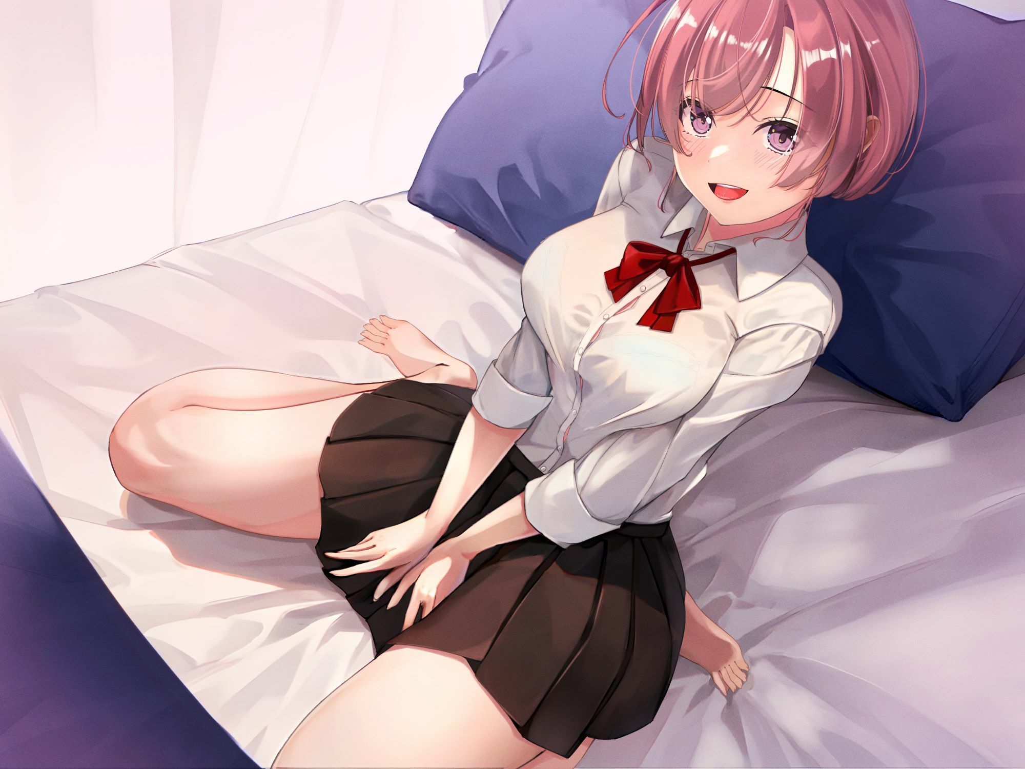 サンプル画像1:イキたがりJK、裏垢男子とオフパコして失神するほど連続アクメ(ももいろさんぽ) [d_362207]