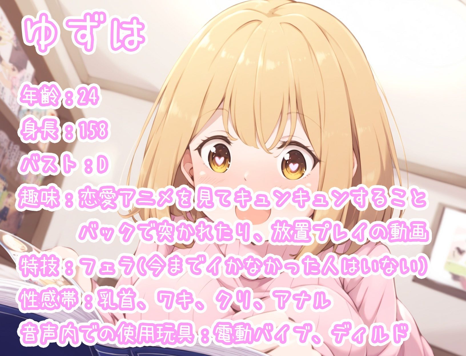 サンプル画像1:【実演オナニー】THE FIRST ONANISM【ゆずは】 おもちゃを使ってクリ責めオナニー！緊張しまくりだったのに可愛らしく喘ぎまくっちゃう！(ぴゅあとろぼいす) [d_364071]