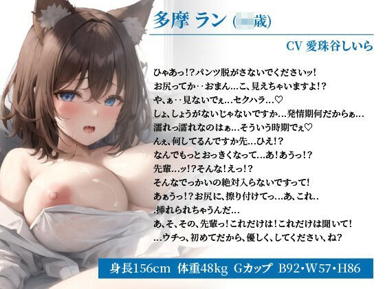 サンプル画像1:発情期になると夜●いに来る生意気メス○キ猫「早くオチンポ寄越せにゃ！」望み通り極太おちんぽで分からせ交尾してやった話【抱き枕推奨/ファンタジー/巨乳】(巨乳大好き屋) [d_364560]