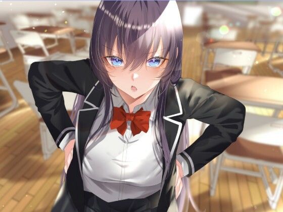 サンプル画像2:生真面目委員長と放課後のエッチなイベント(ふっとベル) [d_368311]