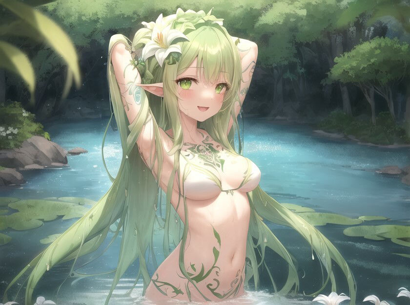 サンプル画像4:メス○キアルラウネちゃんが花粉をばら撒くので、花粉症の俺が極太雄しべでわからせてやった話【抱き枕推奨/ファンタジー/中出し】(巨乳大好き屋) [d_373853]