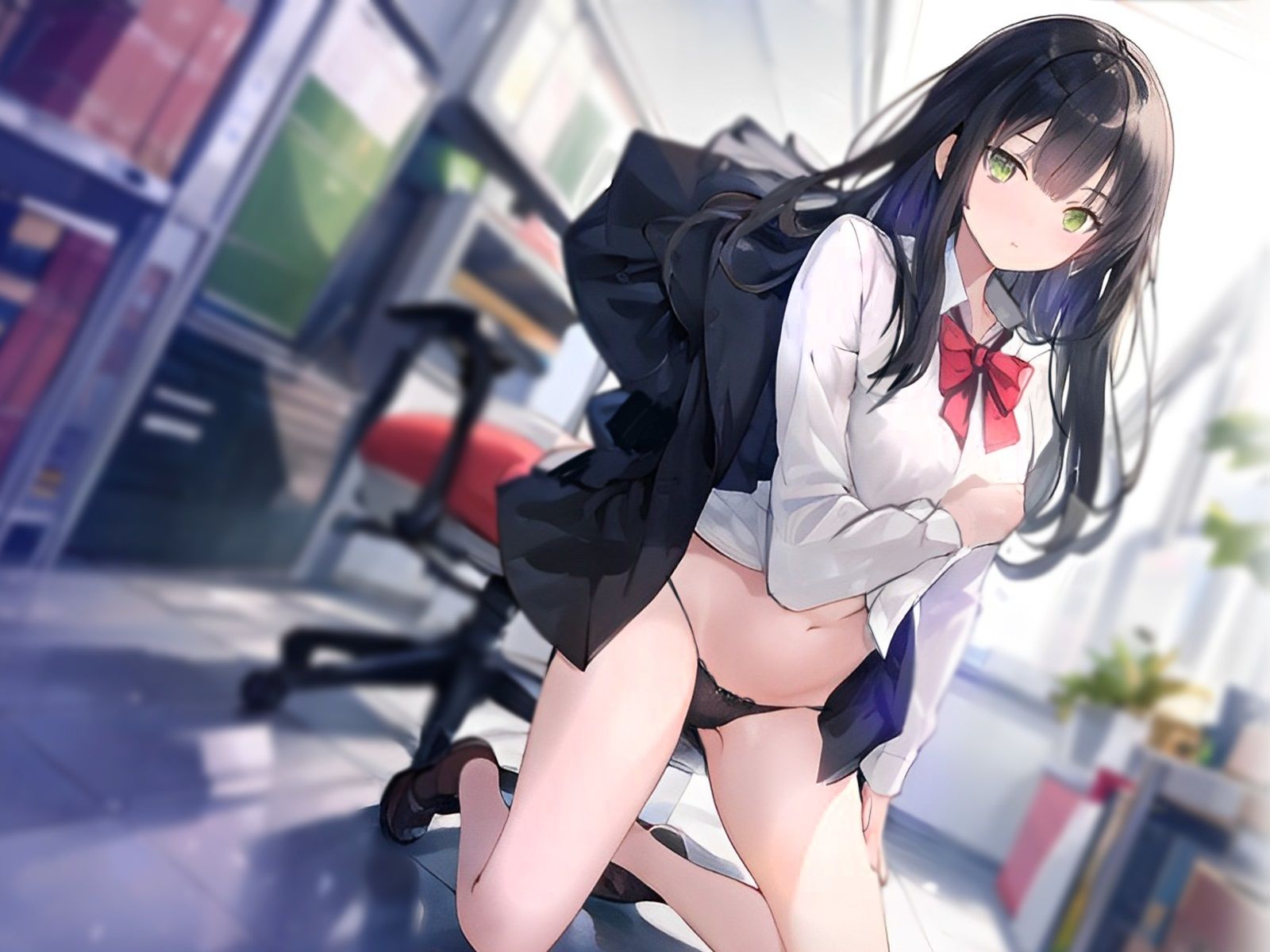 サンプル画像2:儚げで押しのよさそうな女性社員にフェラをお願いしたら・・・なんと(九谷さんと愉快な仲間たち) [d_376388]