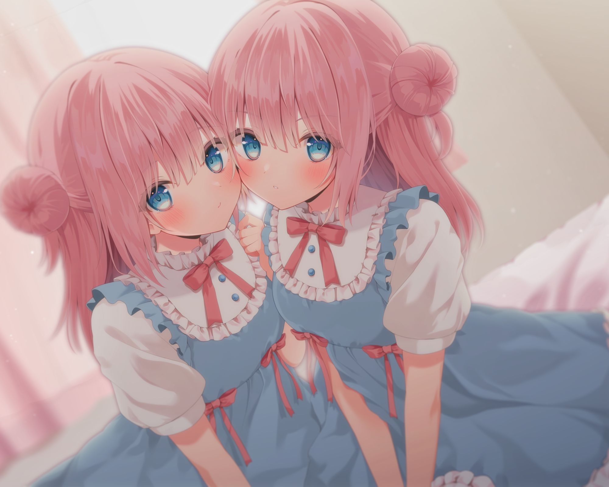 サンプル画像1:【あまあま子作り監禁天国】お人形さんみたいで可愛いヤンデレ年下双子はあなたの精子で孕むまで監禁して離してくれない(ダンデりおん) [d_376828]