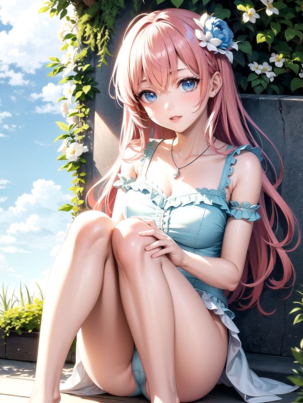 サンプル画像2:【オナニー実演】雪見だいふくちゃんの作品まとめ売りお得セット12作品＋実演ノーブラ散歩 合計13本 「まとめだいふくセット！」(ホワイトクラブ) [d_380800]