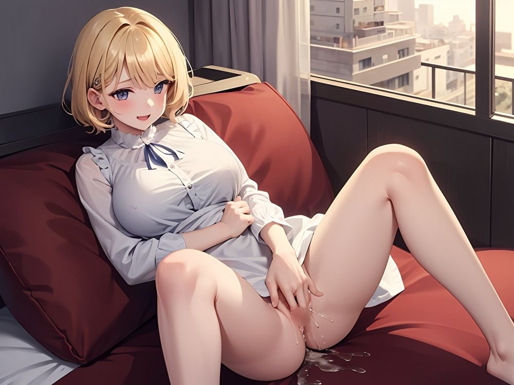 サンプル画像1:【新しいおもちゃでオナニー実演】超恥ずかしがり屋声優の結女ちゃんにエッチな質問を100個してみたらびっしょり濡れておもちゃオナニー＋体温測定 ＋おまんこ温度測定(ホワイトクラブ) [d_382127]