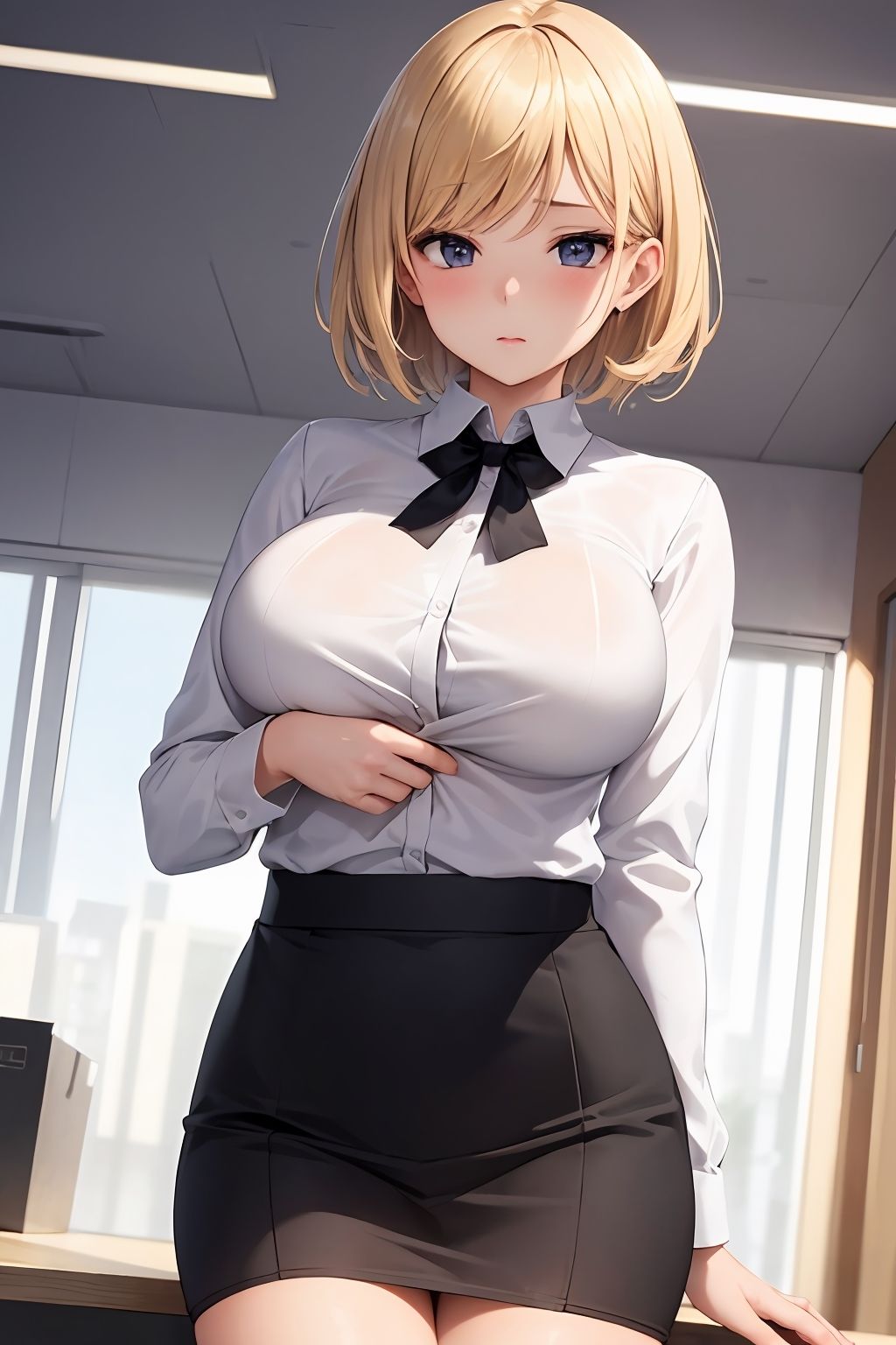 サンプル画像2:【オナニー実演】オナニーを楽しもうとしていたのに会社から呼び出されて出勤に→クイックオナニーで性欲を解消する同人声優の結女ちゃん(ホワイトクラブ) [d_382138]