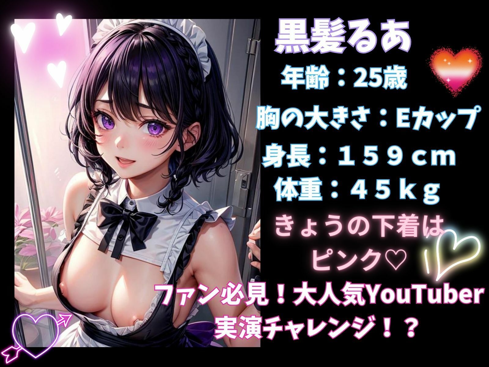 サンプル画像2:大人気YouTuber実演！！？ー私のことをもっと知って欲しいー(ヒメゴト) [d_383389]