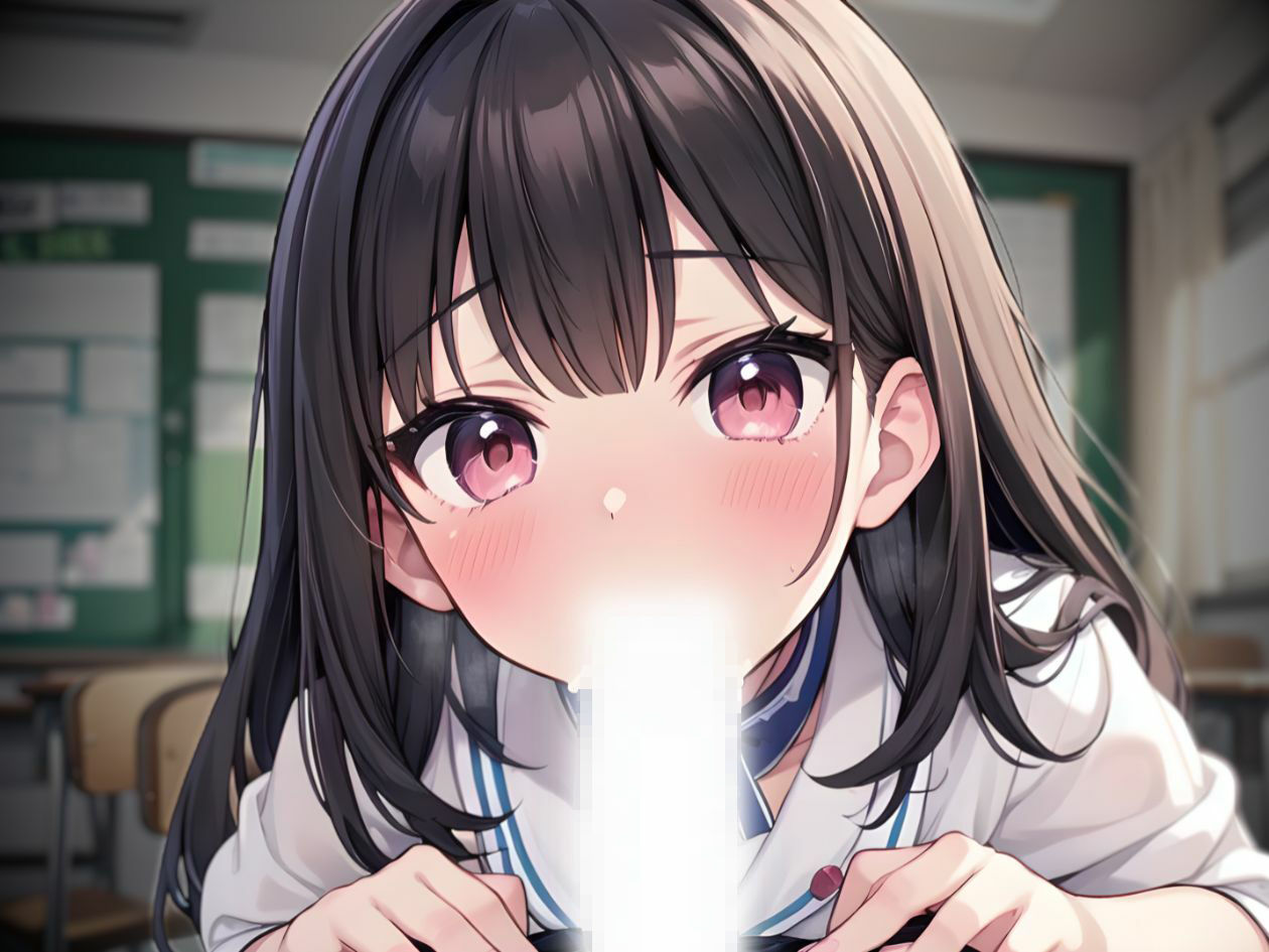 サンプル画像2:【KU100】彼女と授業中にこっそり空き教室で舐め合いっこ♪(いたずらえっち 〜性癖よ恍惚なれ〜) [d_383898]