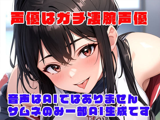 サンプル画像5:憧れキャプテンの自己肯定感爆上がり耳舐め(rino) [d_384266]