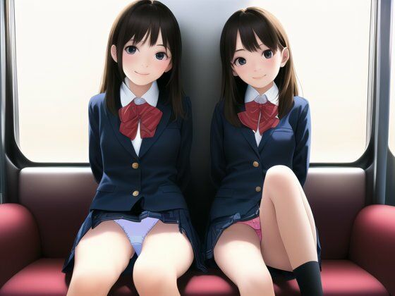 【無料】電車で向かいの制服少女のパンツを見てしまうとこうなる