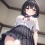 【KU100】家ではメイドさんの同級生彼女に学校で手コキしてもらう