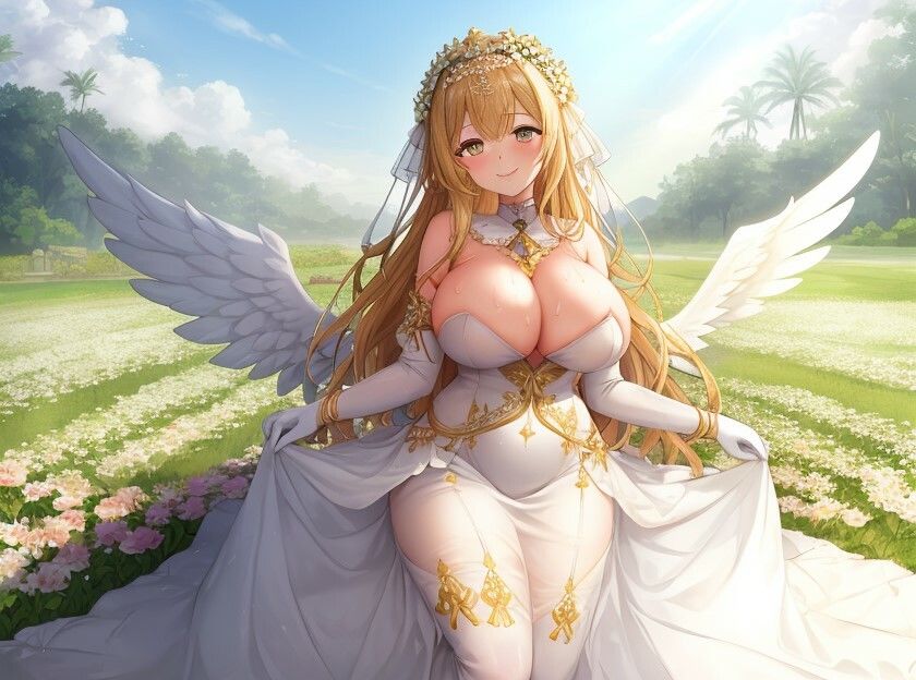 サンプル画像4:世界を救ったご褒美に爆乳女神が処女をくれなかったので、デカマラを欲しがるメス豚になるまで徹底的に犯してやった話【抱き枕推奨/ファンタジー/中出し】(巨乳大好き屋) [d_384863]