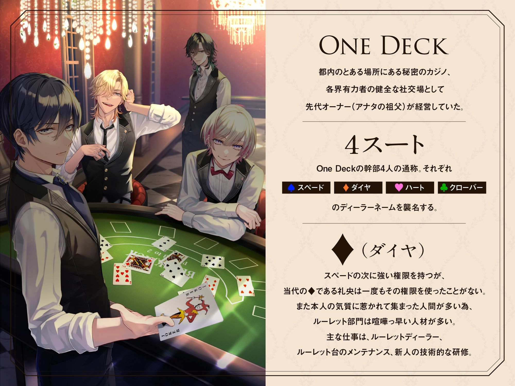 溺愛カジノOne Deck〜ドSダイヤの所有欲丸出し、密着寝バック(CV.深川緑)の画像3
