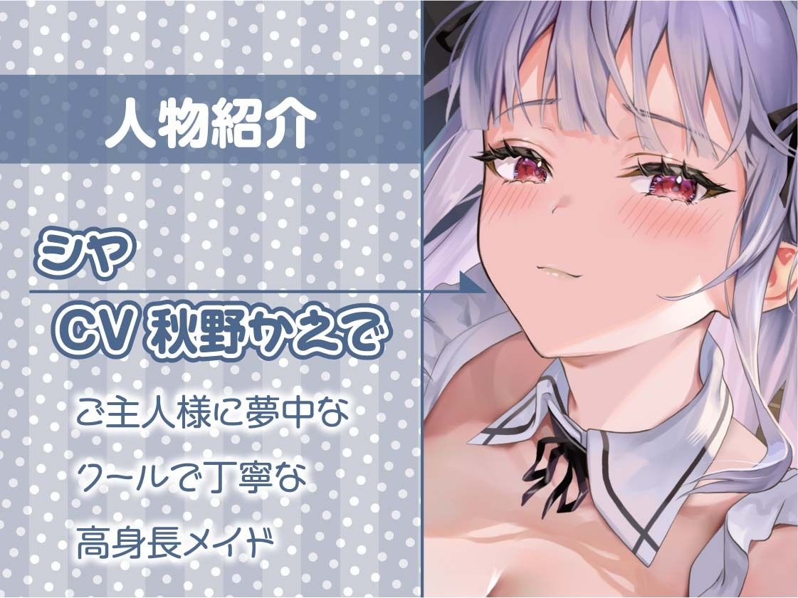 サンプル画像5:でかメイド〜クールな爆乳高身長新人メイドと密着無表情甘やかしえっち〜【フォーリーサウンド】(テグラユウキ) [d_387547]