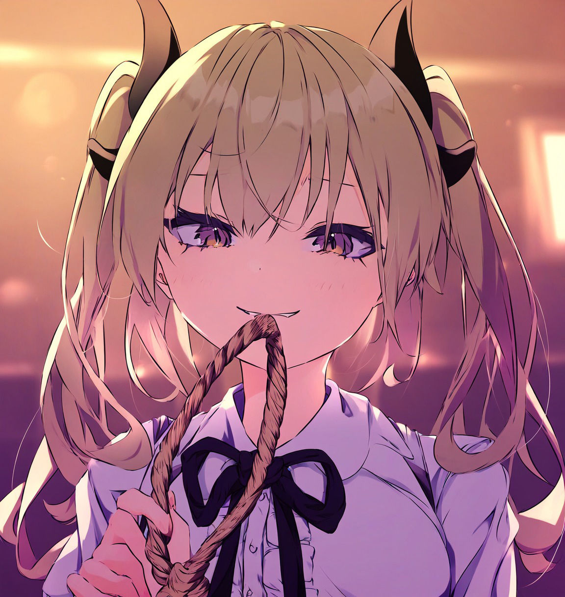 サンプル画像2:クラスメイトの女子に緊縛されちゃう話(ぷよのDID倉庫) [d_388231]