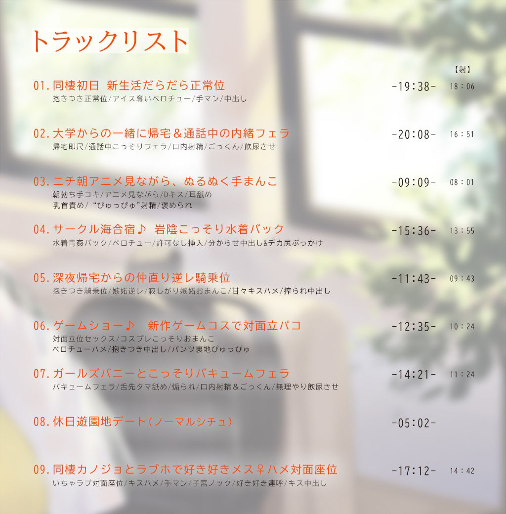 サンプル画像5:だらパコ ルームカノジョ 〜親友Likeな幼馴染♀と嫉妬させあいキャンパスライフ〜(ろんりーわん) [d_388611]