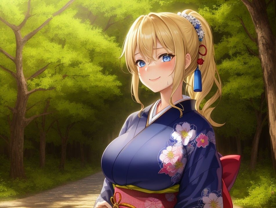 サンプル画像3:ドスケベ金髪巨乳のくノ一は調教されたい〜感度1万倍の術で無限オホ声セックス地獄でイキ狂い〜 【抱き枕推奨/ファンタジー/中出し】(巨乳大好き屋) [d_390767]