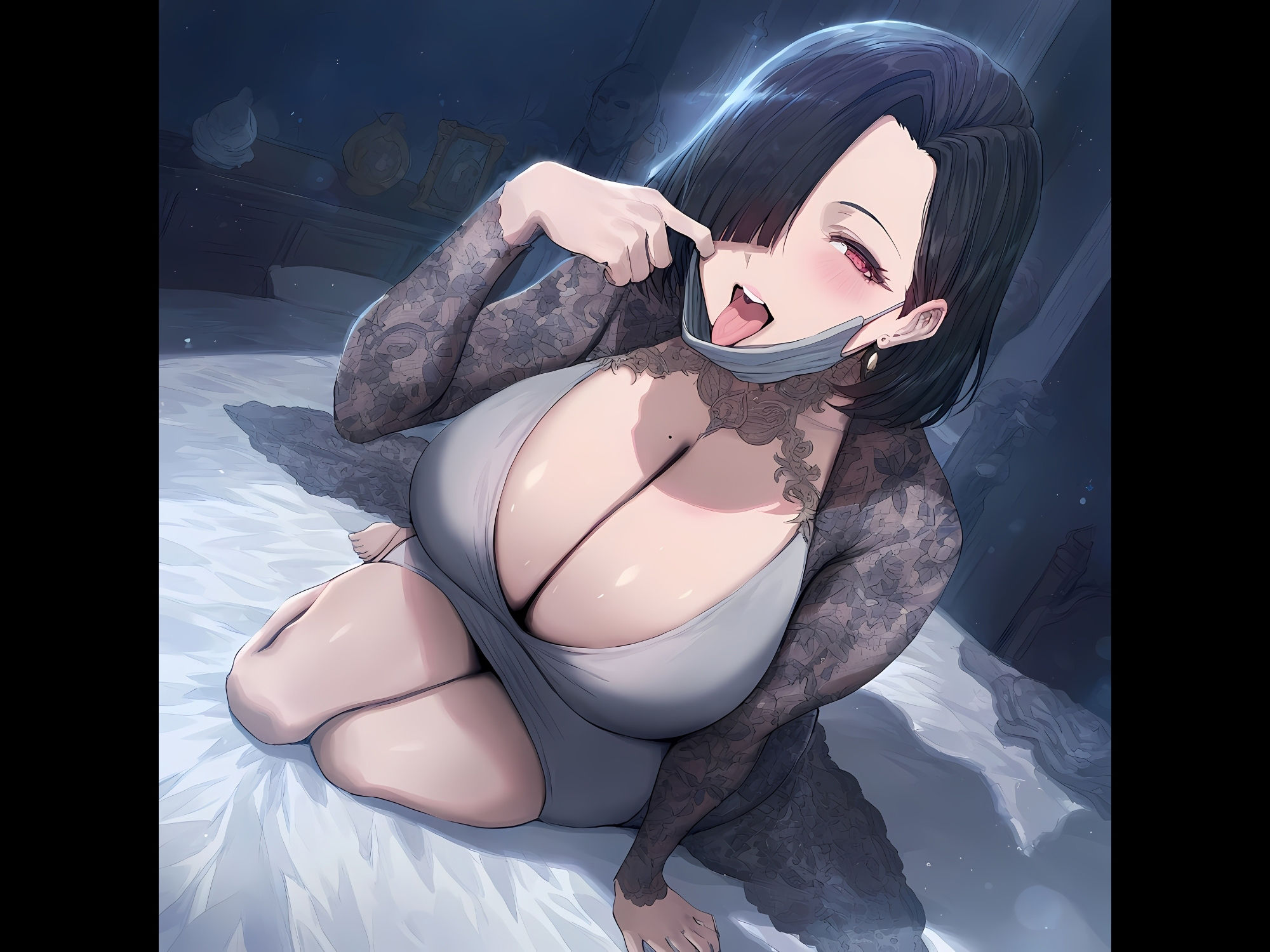 サンプル画像4:彼女のママに寝取られて躾けられるマゾオス〜外出し出来るまで娘とのSEXは禁止だから、おばさんがちんぽを躾けてあげる〜【KU100】(ドM騎士団) [d_394429]