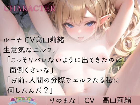 サンプル画像2:傲慢エルフは人間ちんぽの言いなり(rino) [d_394690]