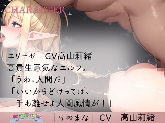 サンプル画像2:生意気エルフの分からせ凌●計画(rino) [d_394695]