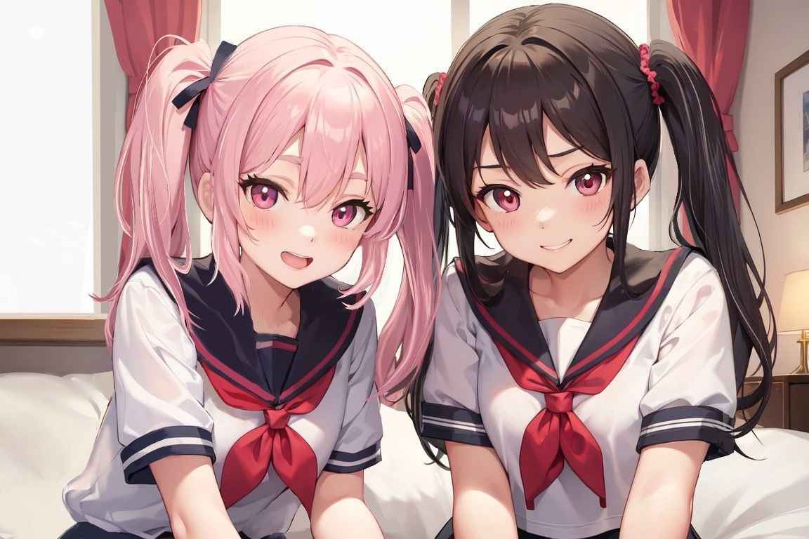 サンプル画像4:コスはめ〜ツインテJKとの生ハメオフパコ〜(めるてぃ〜☆きゃっと) [d_394897]