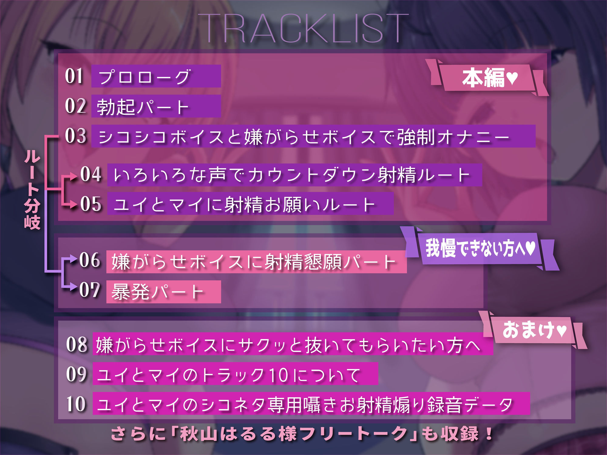 サンプル画像6:意地悪な妹達にシコシコボイスとヌけない演技でオナニーを妨害される地獄の射精我慢遊び(しこたま応援団) [d_398455]