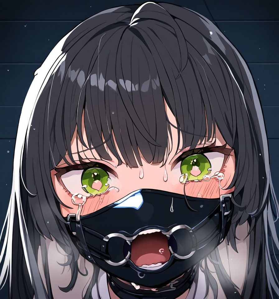 サンプル画像2:姉に厳重に緊縛された妹ちゃん、ぎゅうぎゅう猿轡に呼吸制御(ぷよのDID倉庫) [d_400187]