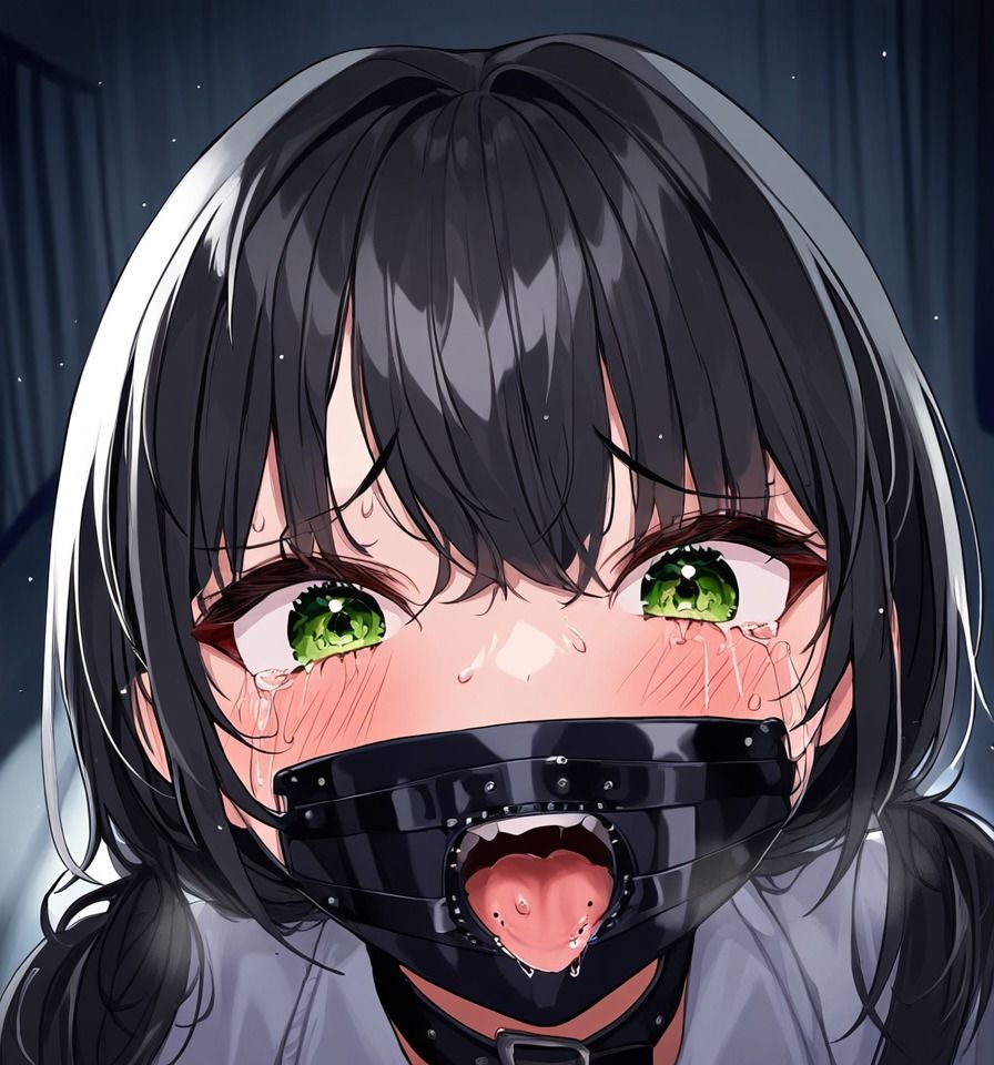 サンプル画像3:姉に厳重に緊縛された妹ちゃん、ぎゅうぎゅう猿轡に呼吸制御(ぷよのDID倉庫) [d_400187]