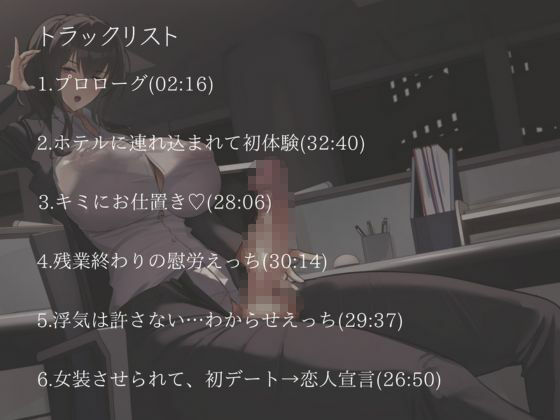 サンプル画像1:雌堕ち性指導〜ふたなり上司に逆アナルで女の子にされちゃう音声〜(男性受け至上主義国家) [d_402020]