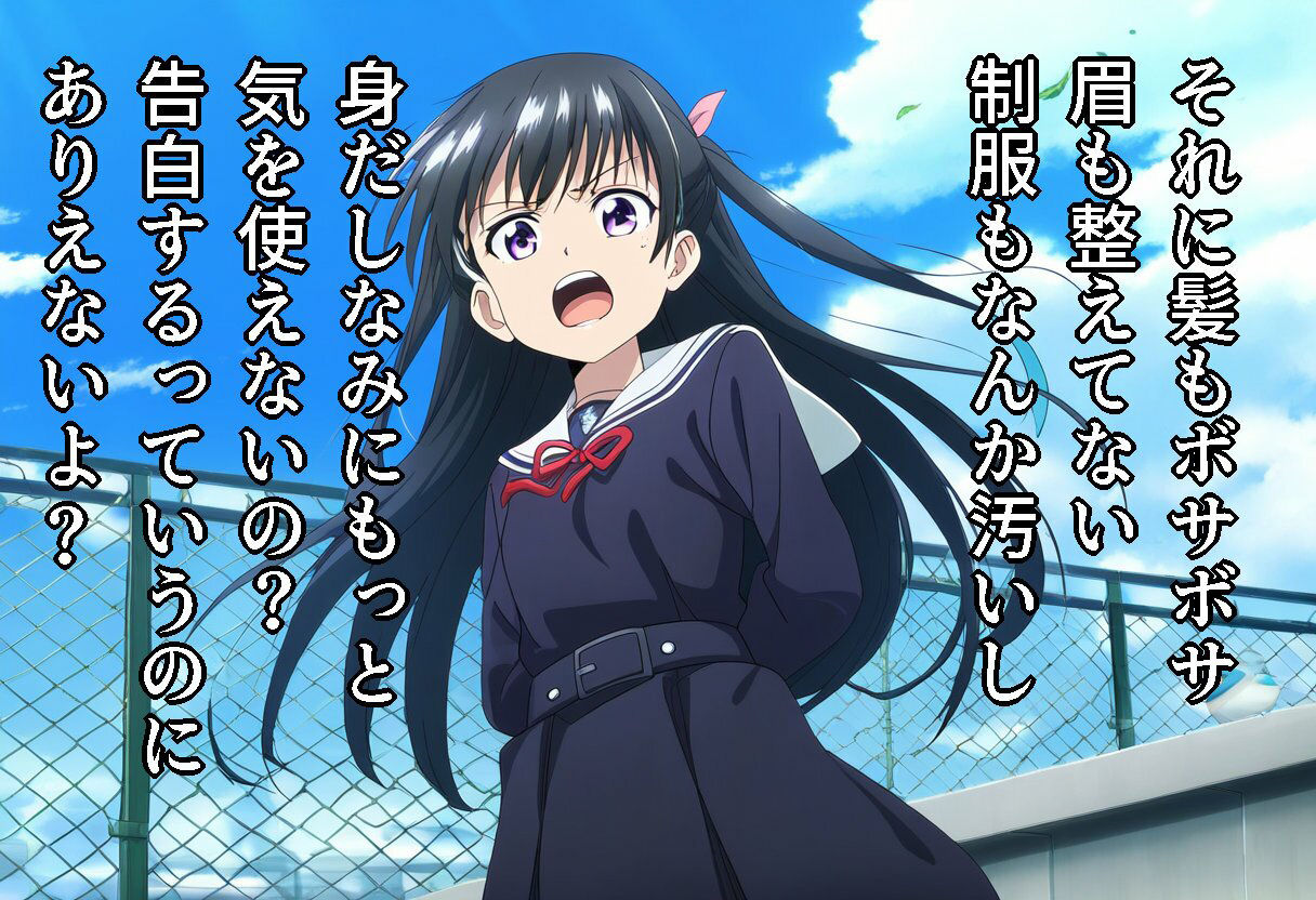 サンプル画像4:玉砕告白-告白失敗した俺は好きな子に徹底的にダメ出しされる-〜優等生編〜(おにぎり本舗) [d_404267]