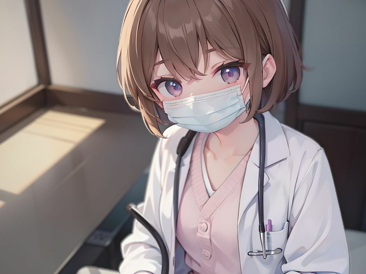 サンプル画像2:【KU100】生殖能力検査員に事務的に搾精される〜手コキ射精検査〜(いたずらえっち 〜性癖よ恍惚なれ〜) [d_406817]